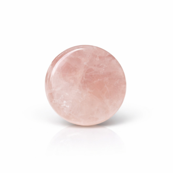 Rozenkwarts AA+ Oplegsteen Small 20-25mm