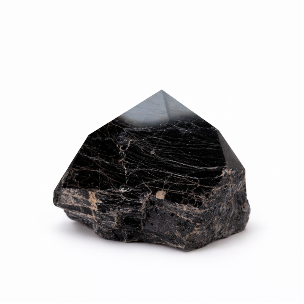 Zwarte Toermalijn punt 010