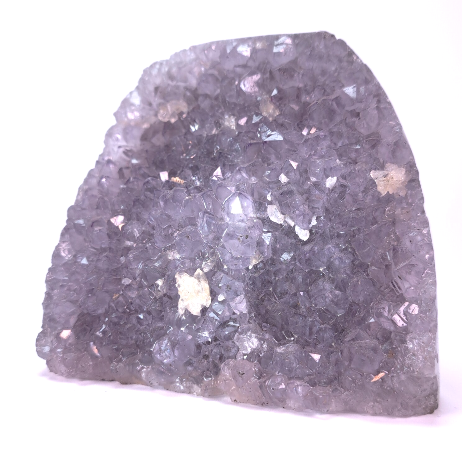 Amethist Uruguay cut base polished AMCB471