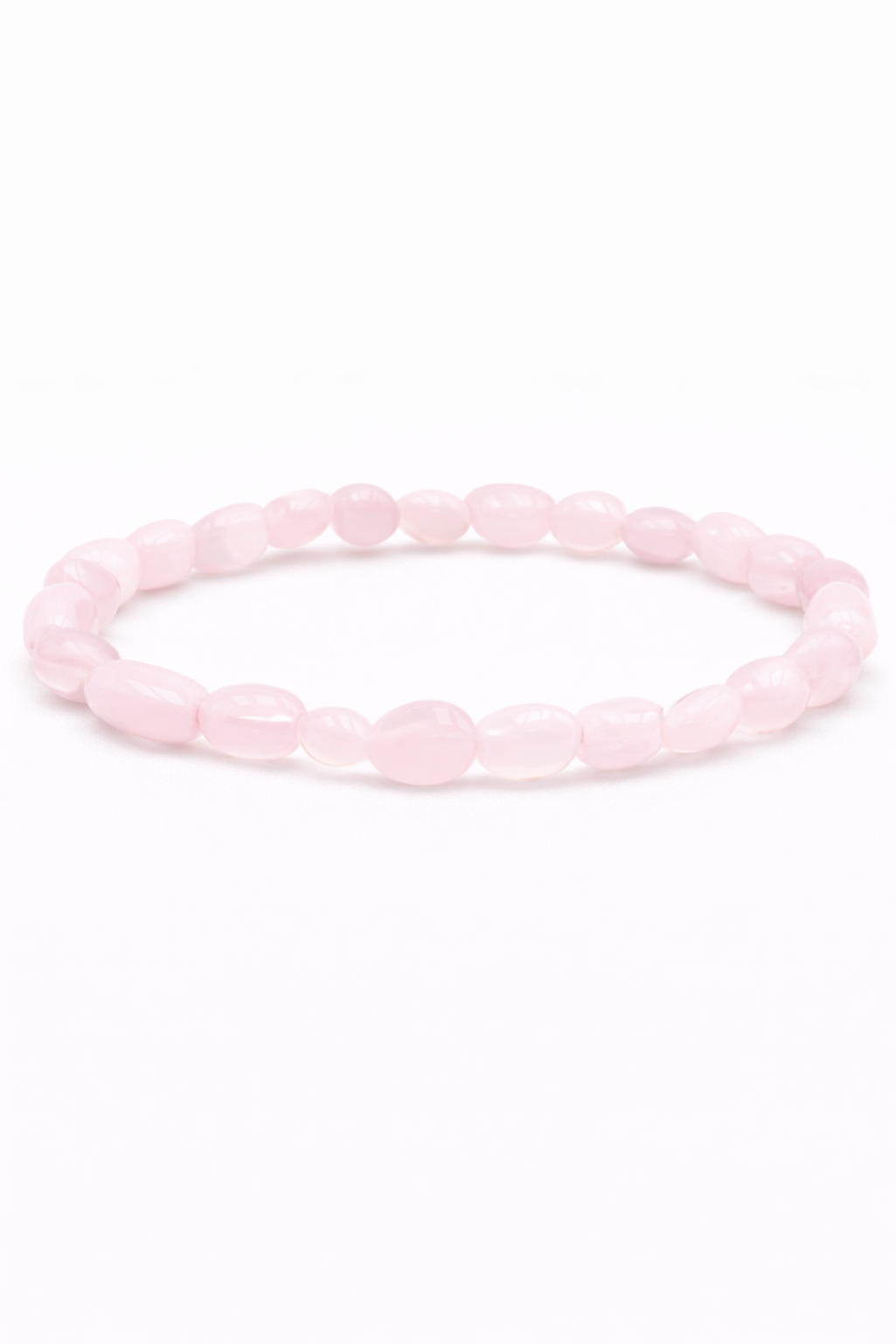 Rozenkwarts 6-8mm (armband, trommelsteentjes)