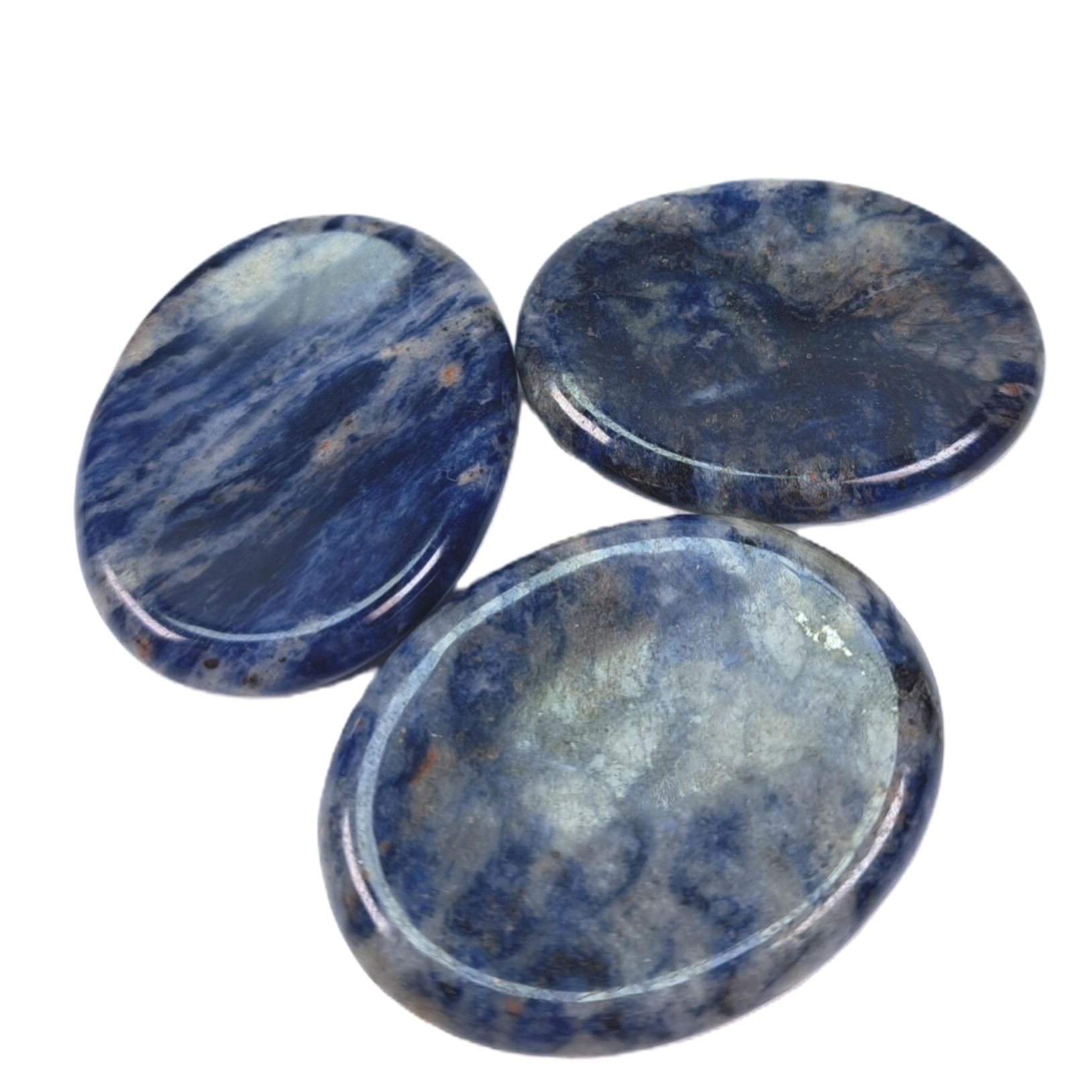 Sodaliet Duimsteen | Worry stone | Stress steen