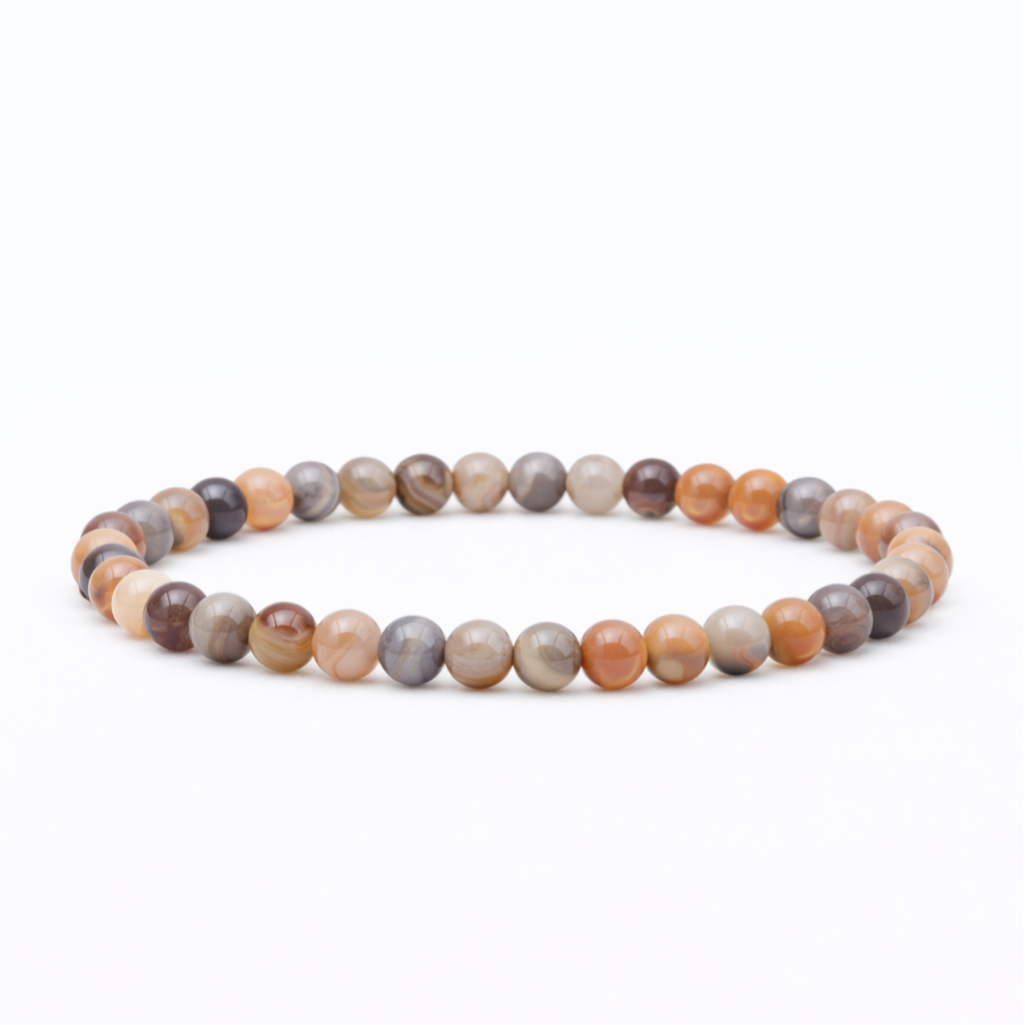 Botswana Agaat AA 6mm (armband, kogel)