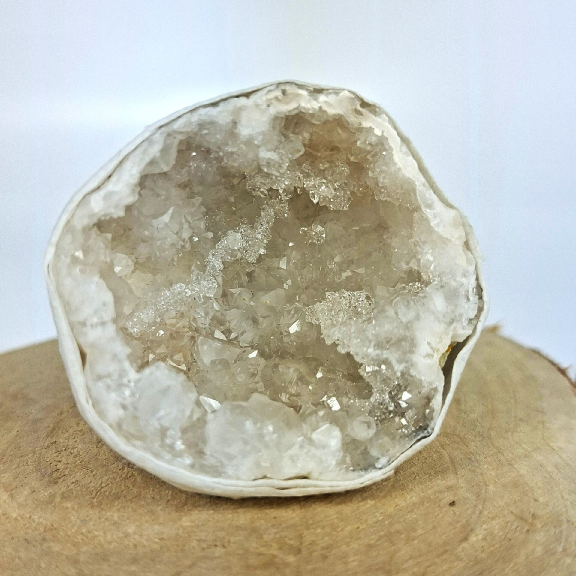 Geode bergkristal