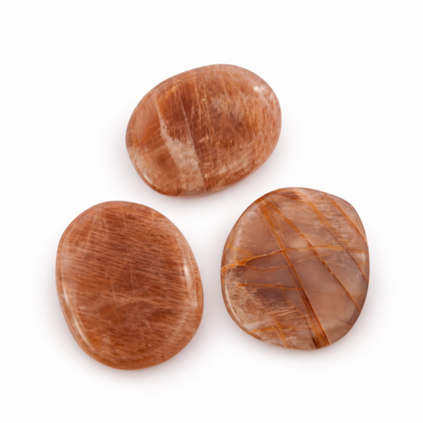 Maansteen (Roze) AA+ Oplegsteen Large 30-45mm