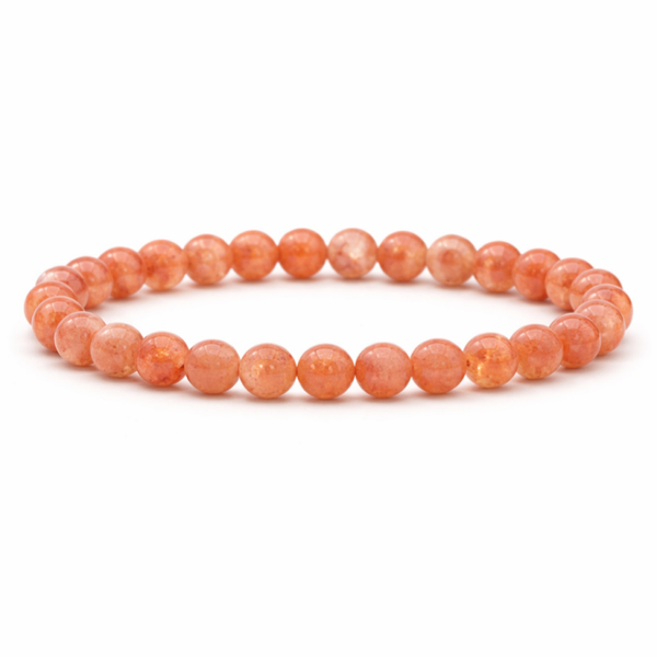 Zonnesteen armband rond