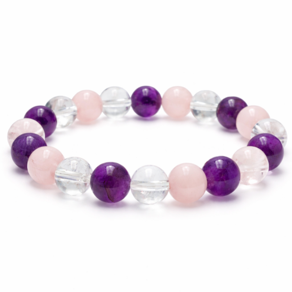 Gouden driehoek 8mm (armband, kogel)