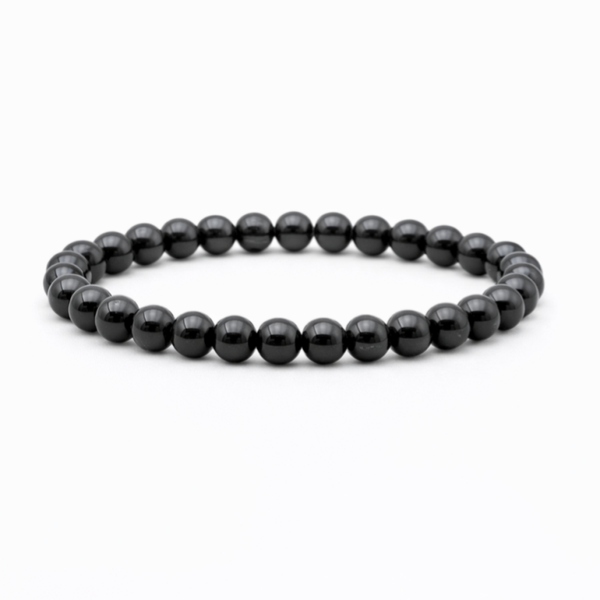 Zwarte Toermalijn armband