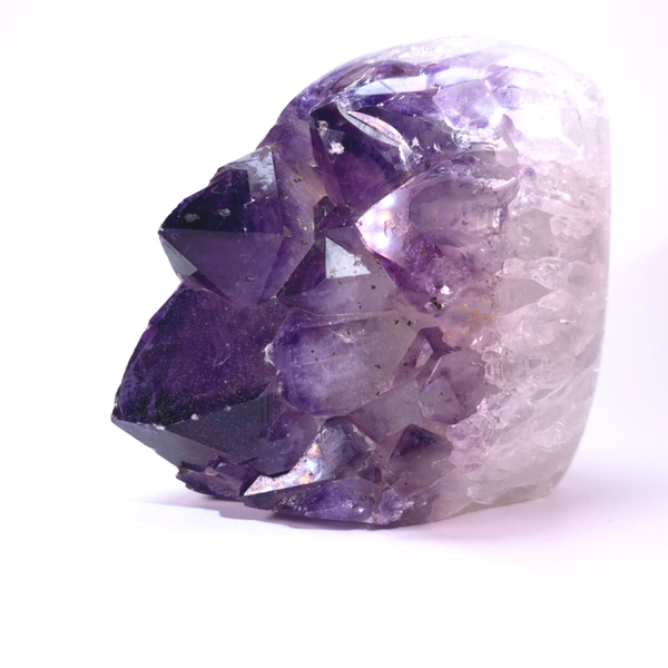 Amethist cut base polished AM084