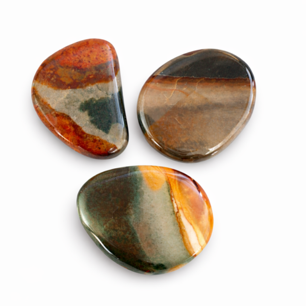 Polychroom Jaspis AA+ Oplegsteen Large 30-45mm