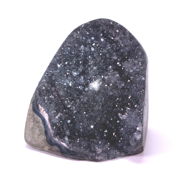 Amethist Uruguay cut base polished AMCB465