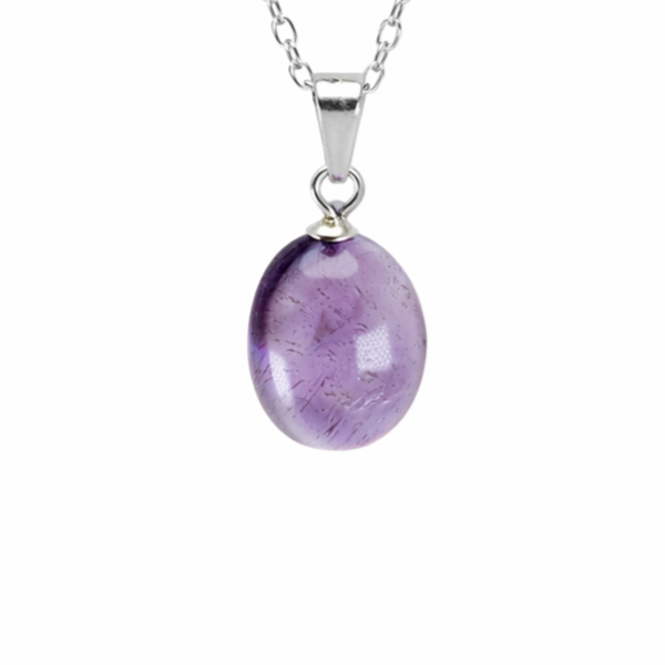 Amethist AA+ (cabochon) hanger 8-14mm AMCAB01