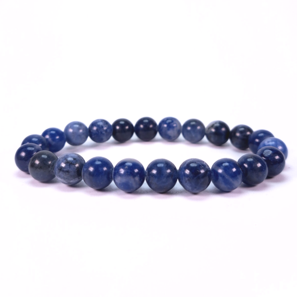 Sodaliet 8mm A (armband, kogel)