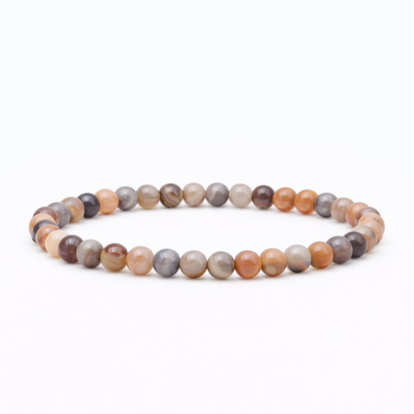 Botswana Agaat AA 6mm (armband, kogel)