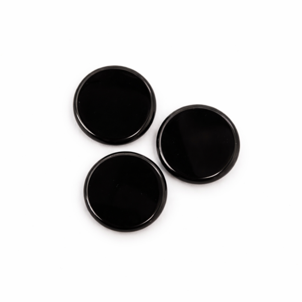 Onyx (zwart) AA+ Oplegsteen Small 20-25mm