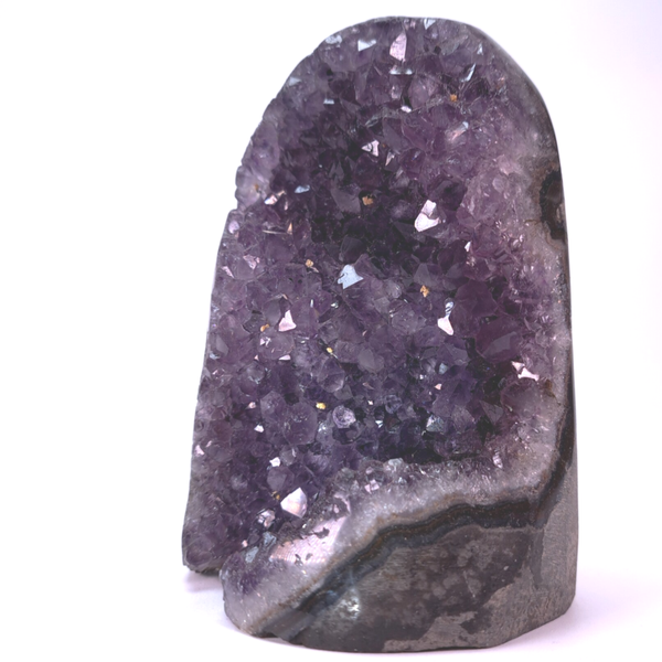 Amethist Uruguay cut base polished AMCB472