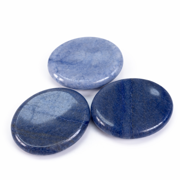 Blauwe Aventurijn Duimsteen