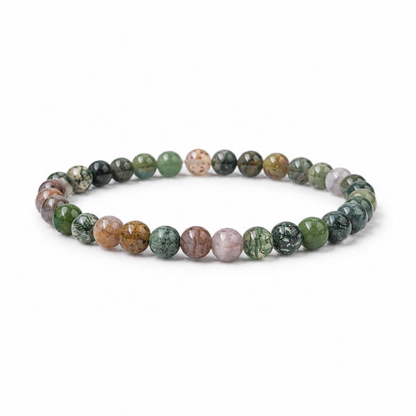 India Agaat armband 6 mm