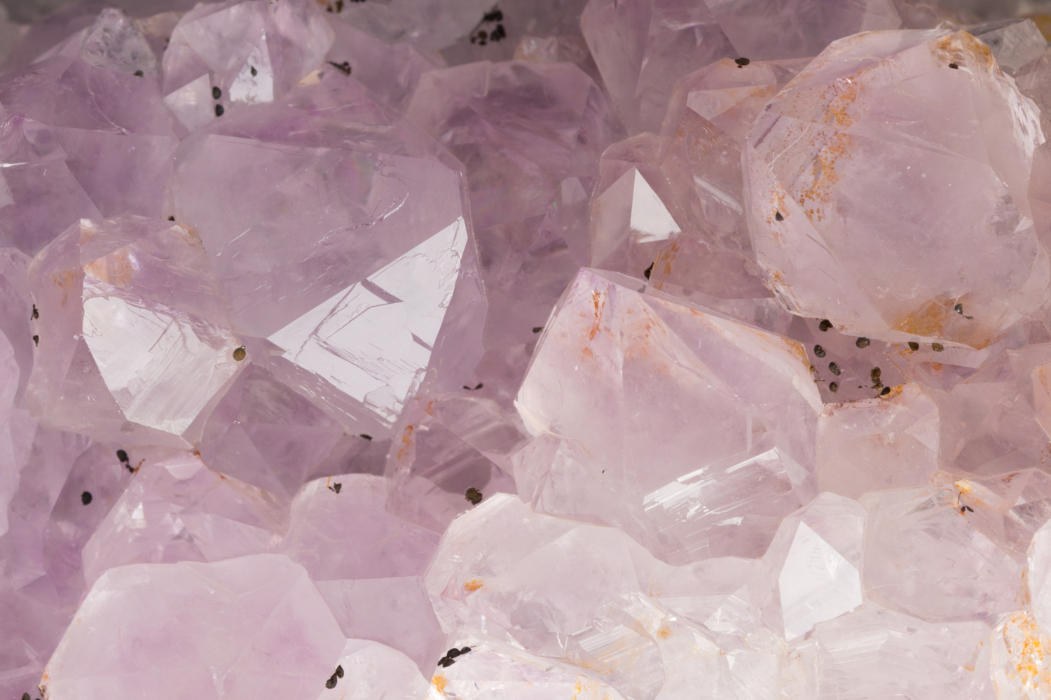 Lavendelamethist Helder Kristal