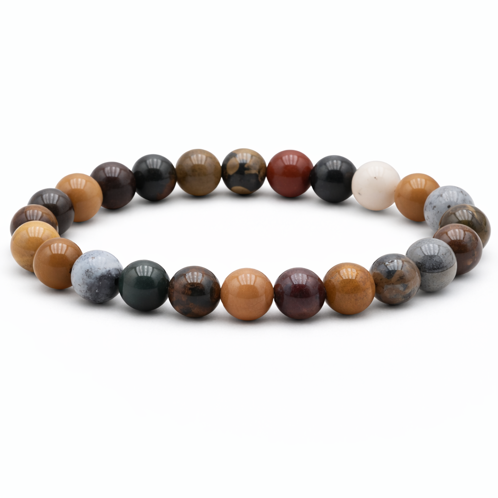 Oceaanjaspis 6mm (armband, kogel)