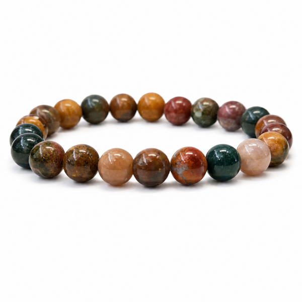 Oceaan Jaspis armband 8 mm
