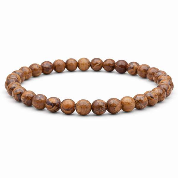 Slangenjaspis 6mm (armband, kogel)