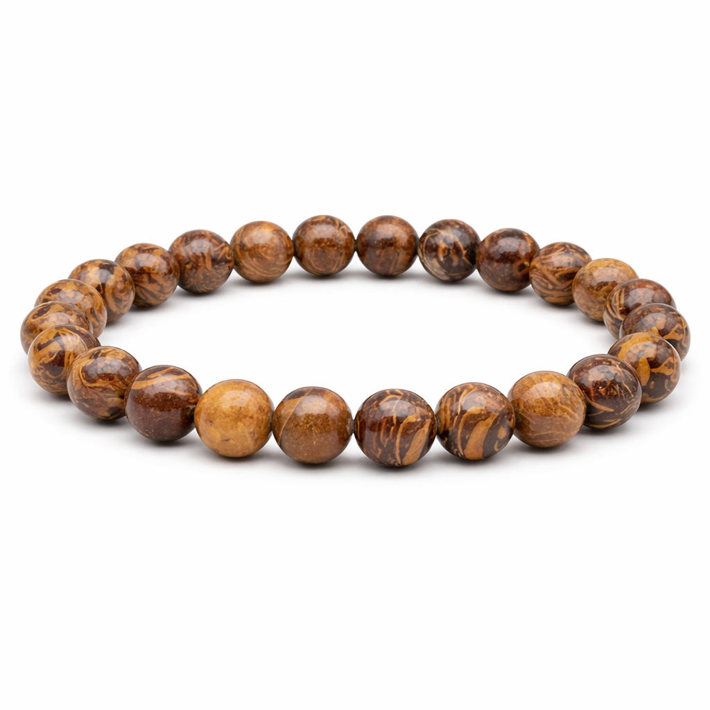 Slangenjaspis 8mm (armband, kogel)