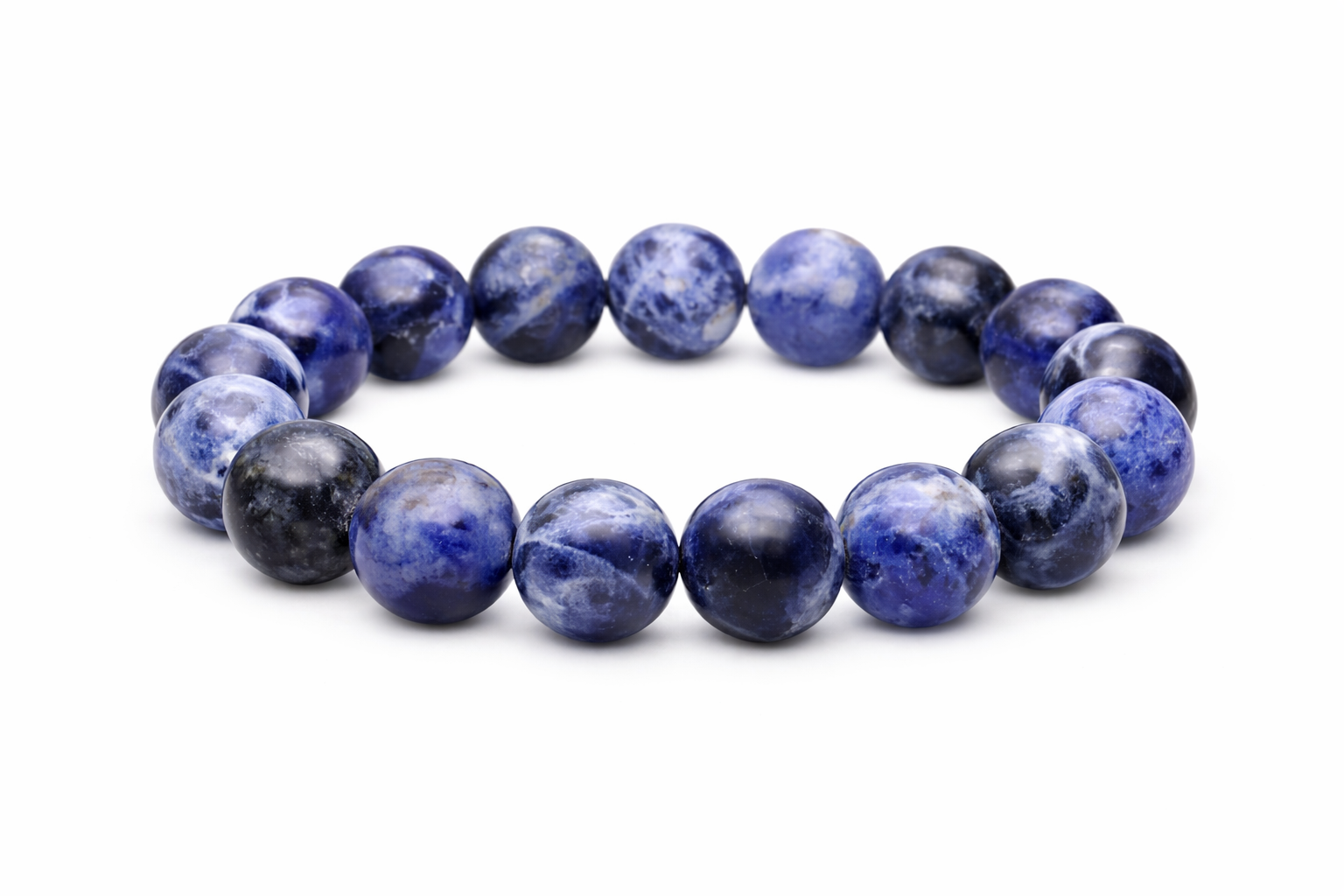 Sodaliet 10mm (armband, kogel)