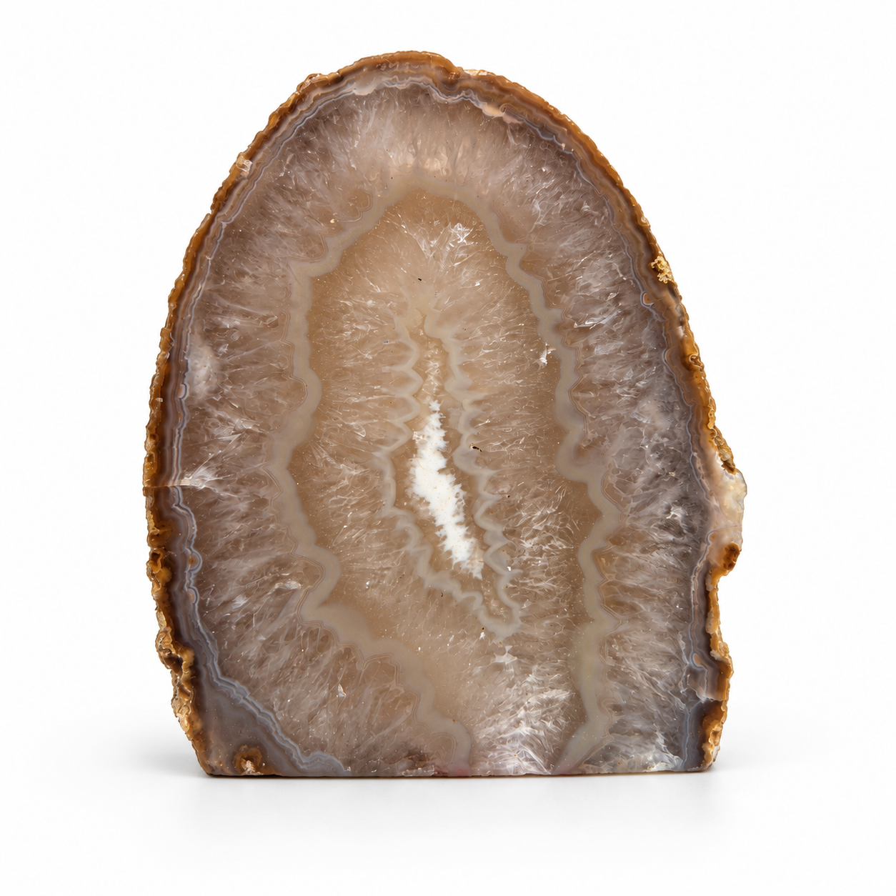 Agaat waxinelichthouder nr. 5 | 809 gr.
