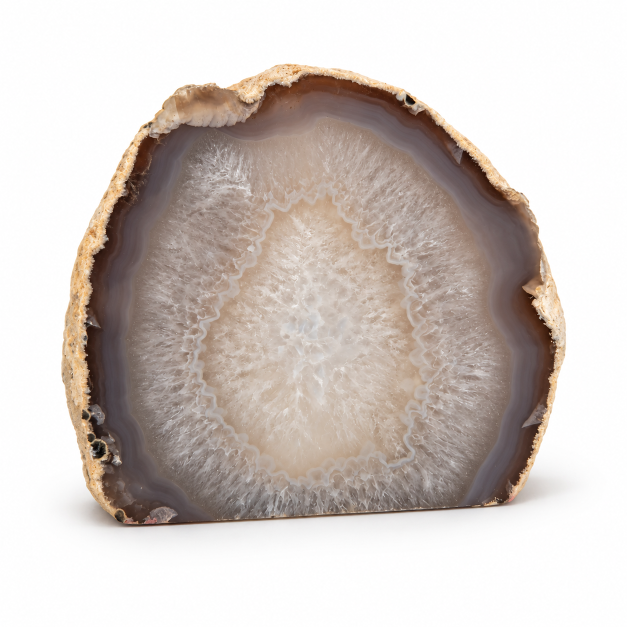 Agaat waxinelichthouder nr. 2 | 1147 gr.
