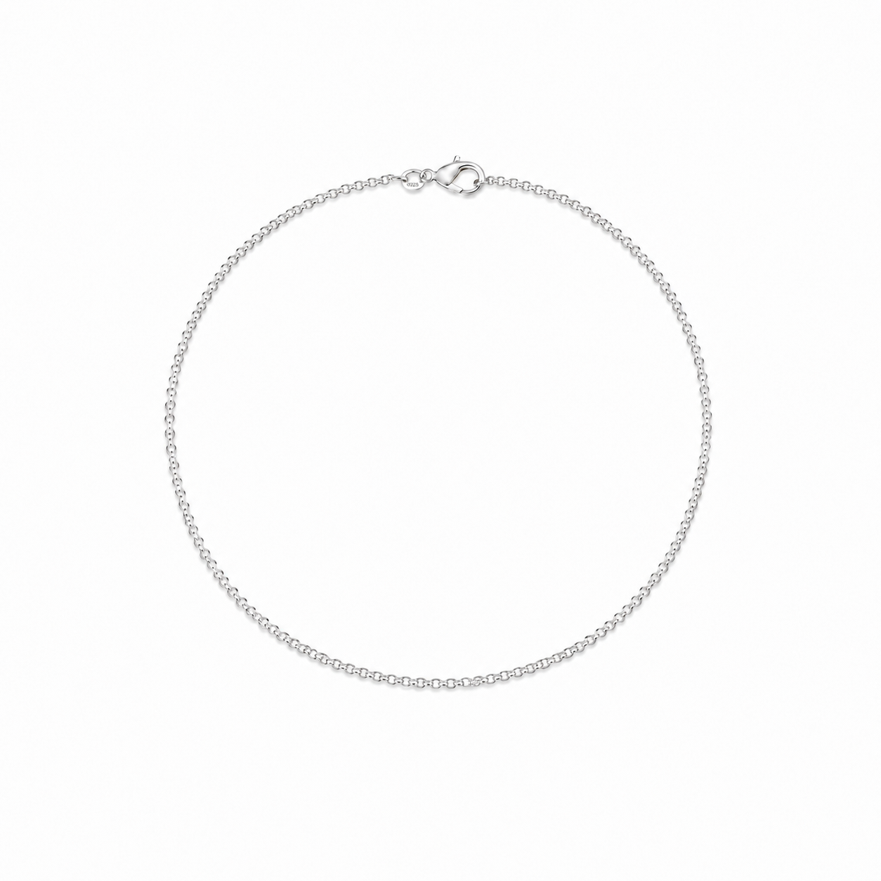Zilveren ketting 925 Sterling - 40 cm