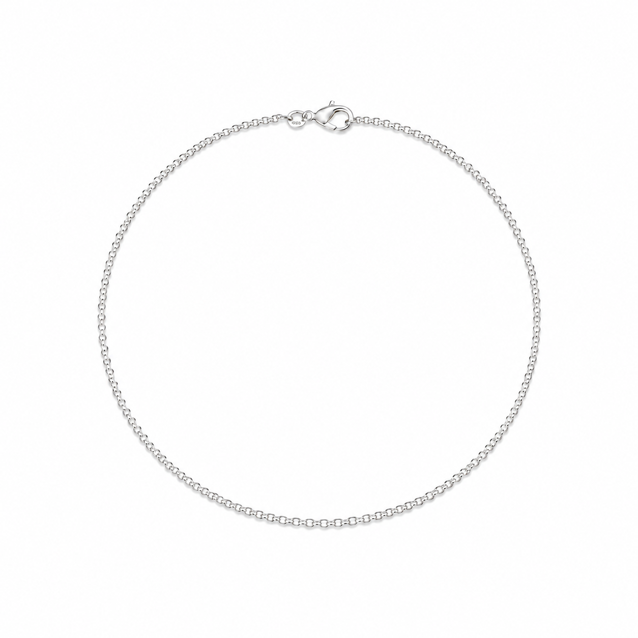 Zilveren ketting 925 Sterling - 45 cm