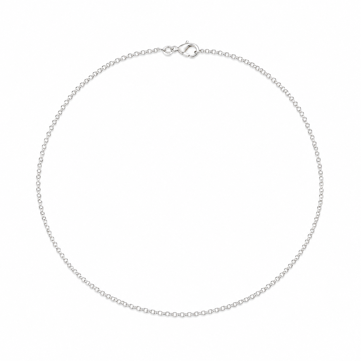 Zilveren ketting 925 Sterling - 50 cm