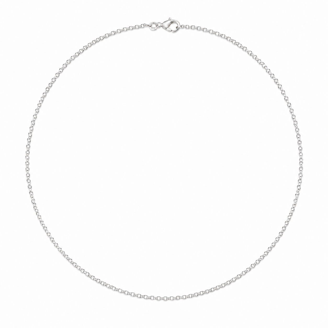 Zilveren ketting 925 Sterling - 55 cm