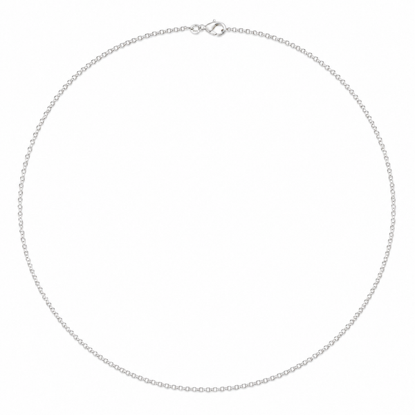 Zilveren ketting 925 Sterling - 60 cm