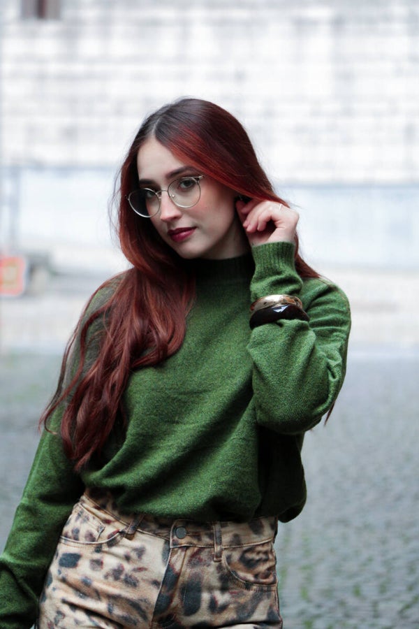 Pull Ines vert