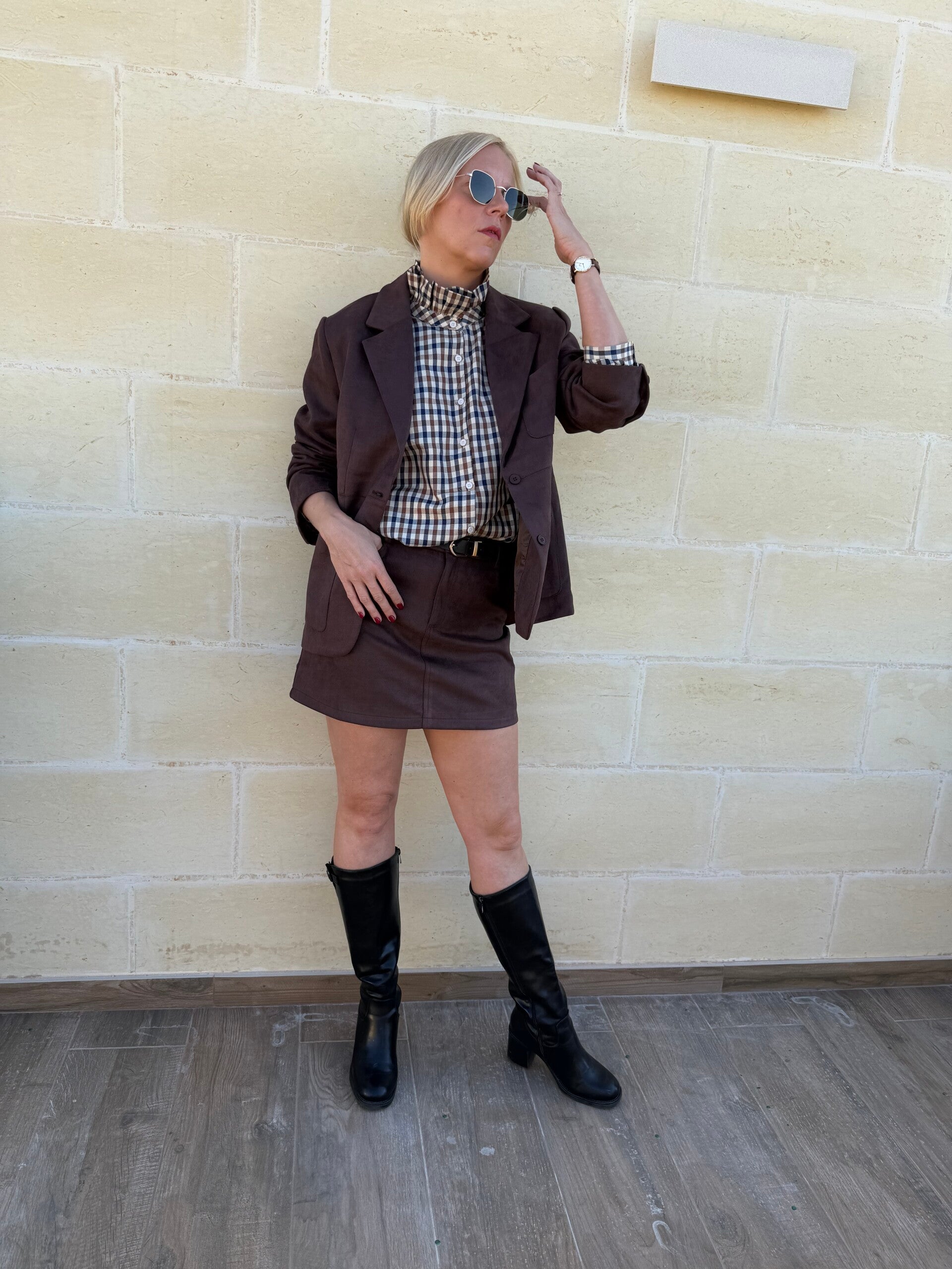 Blazer Melidia  Marron
