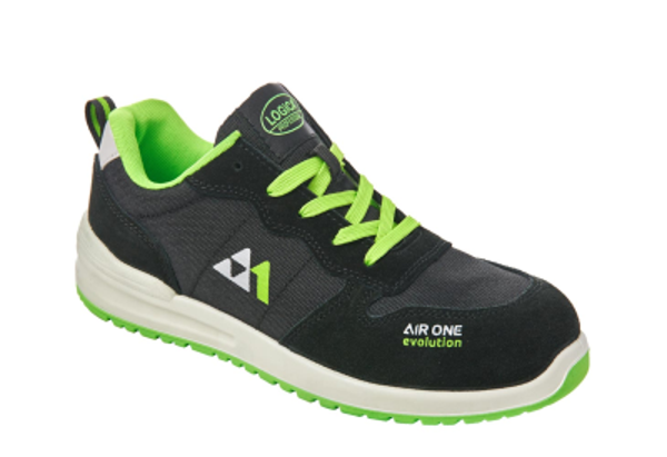 Scarpe Antinfortunistiche Basse Logica AIR ONE/3 S1PL FO SR – Metal Free, Superleggere in Pelle Scamosciata