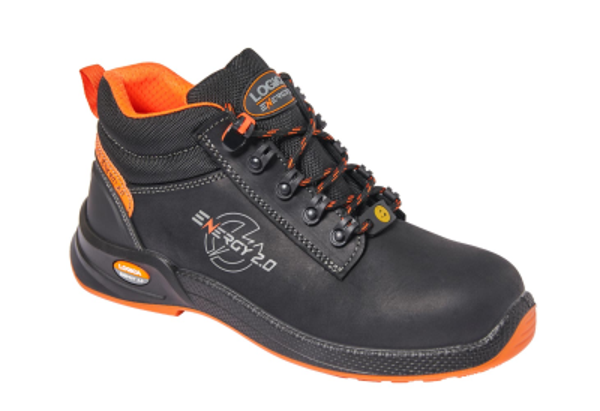Scarpe Antinfortunistiche Alte Logica INERZIA S3S FO SR ESD – Metal Free, Idrorepellenti e Leggere