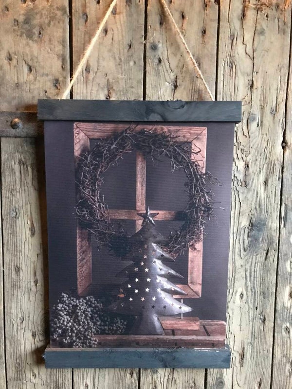 Kleine wanddoek kerst