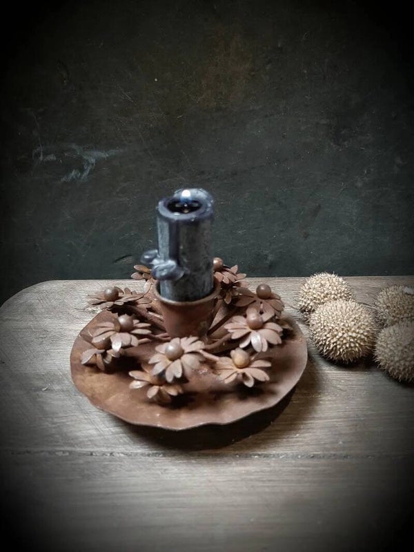 Kandelaar bloemetjes