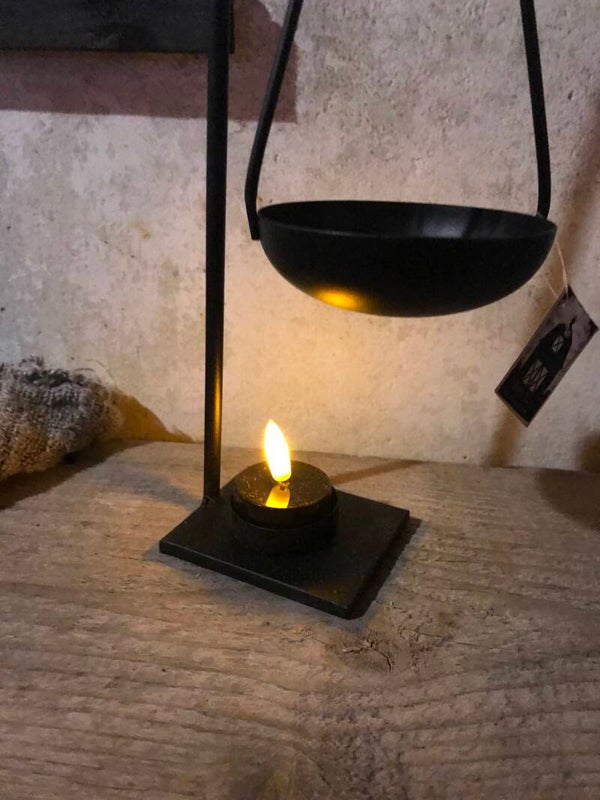 Zwarte led waxinelichtjes