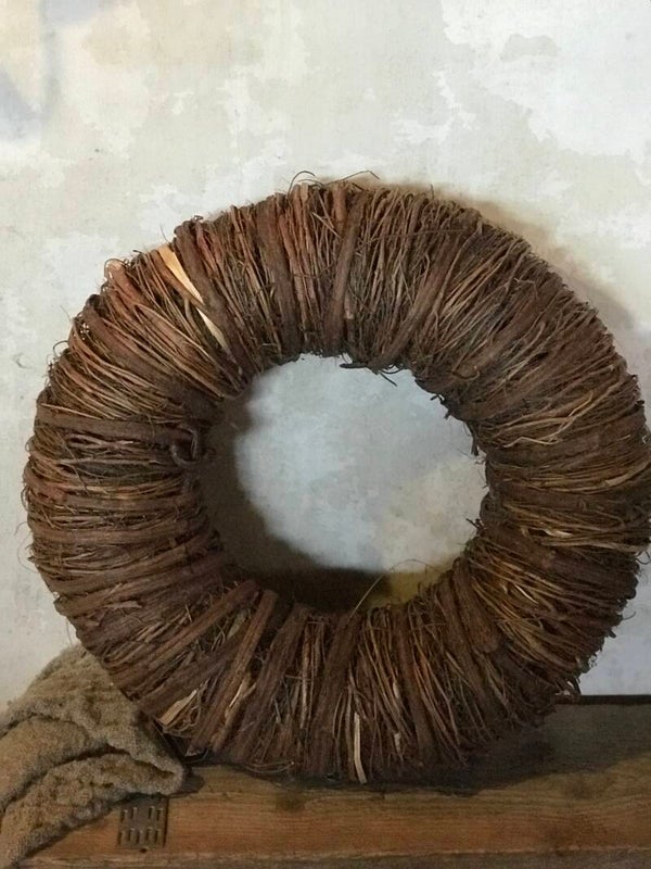 Grote Twig wreath naturel krans