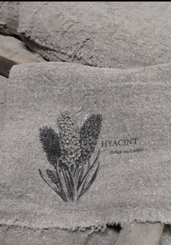 Shabby doek hyacinten