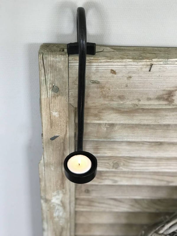 Zwarte Glashaak voor waxine