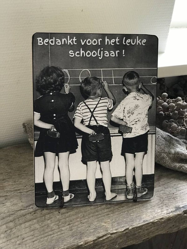 Bedankt voor dit schooljaar!