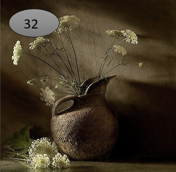 Vaas met bloemen