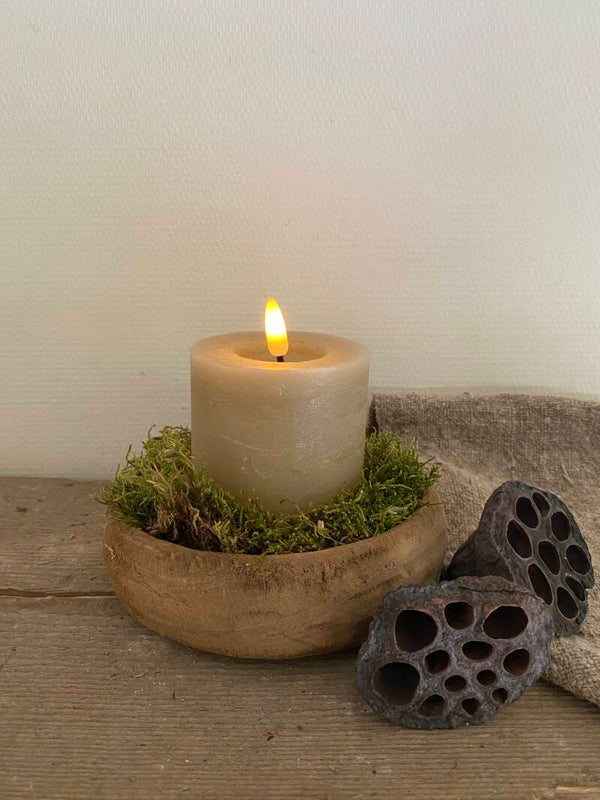 Houten diep schaaltje