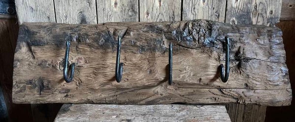 Oud houten kapstok nr 2