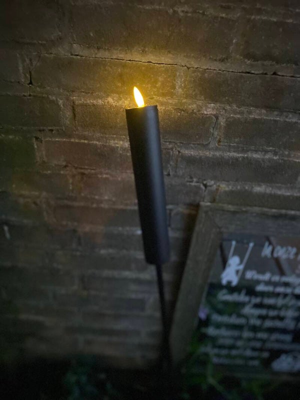 Solar zwarte fakkel