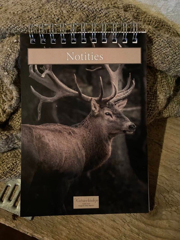 Notitie boekje hert